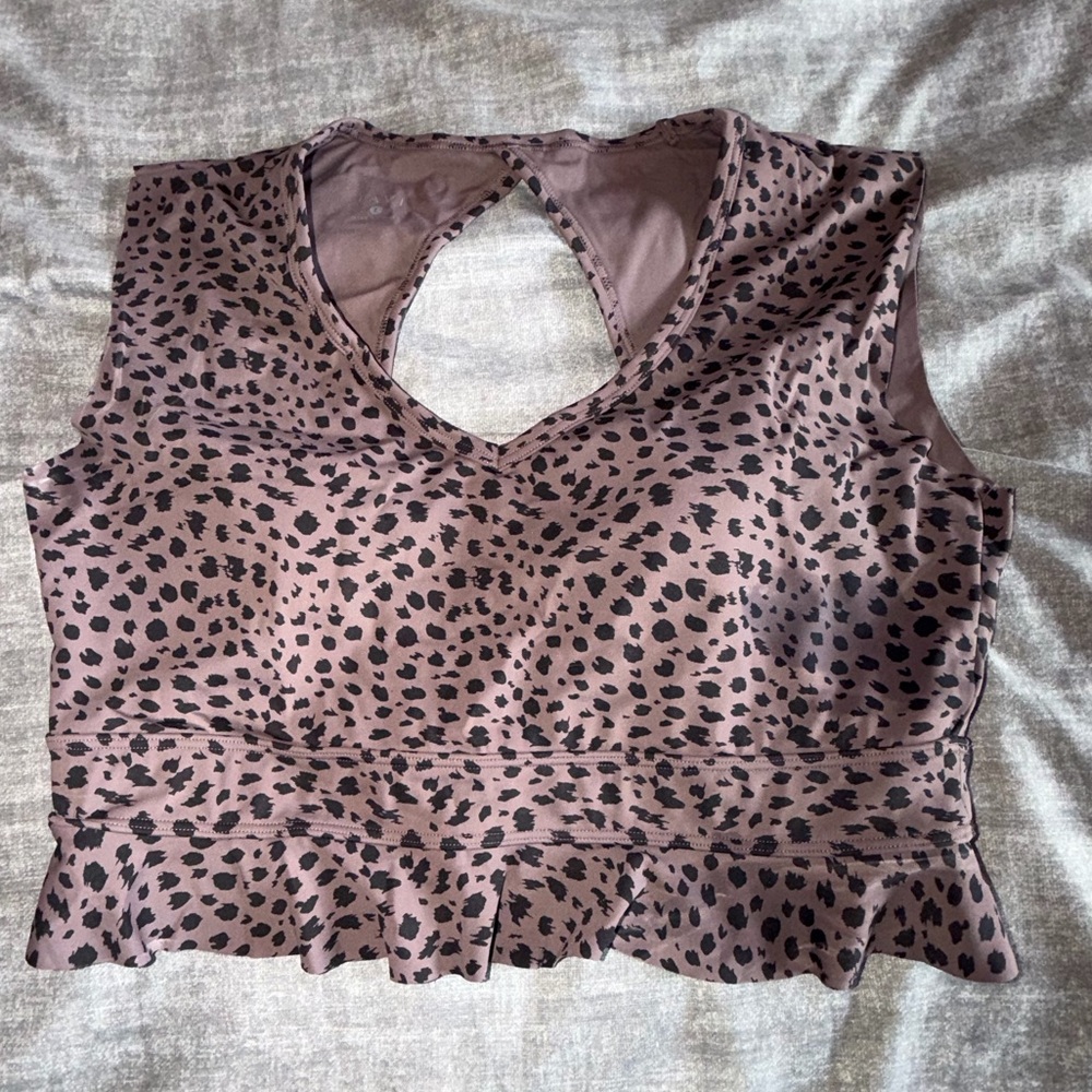 Leopard Print Tavi Flutter Bra